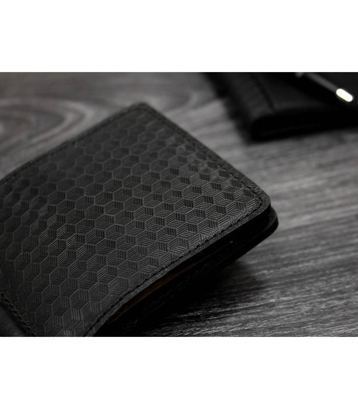 Портмоне 1.0 (затискач для грошей) Графіт/Горіх/Нічне небо (Карбон)