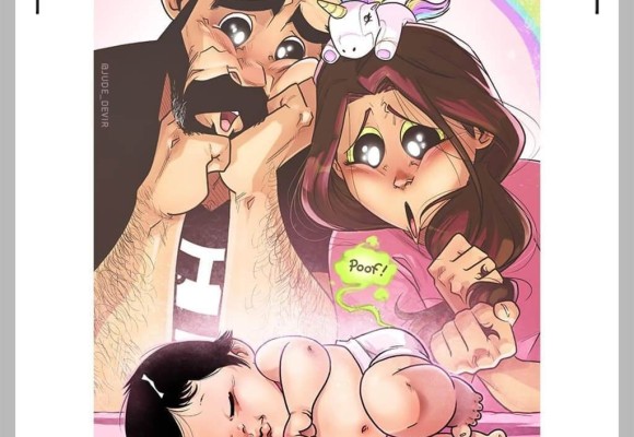 15 забавных комиксов о жизни пары в период беременности
